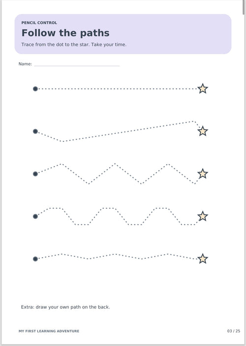 My First Learning Adventure - Reception Learning Pack